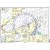 NOAA Nautical Chart 14966: Little Girls Point to Silver Bay, including Duluth and Apostle Islands;Cornucopia Harbor;Port Wing Harbor;Knife River Harbor;Two Harbors